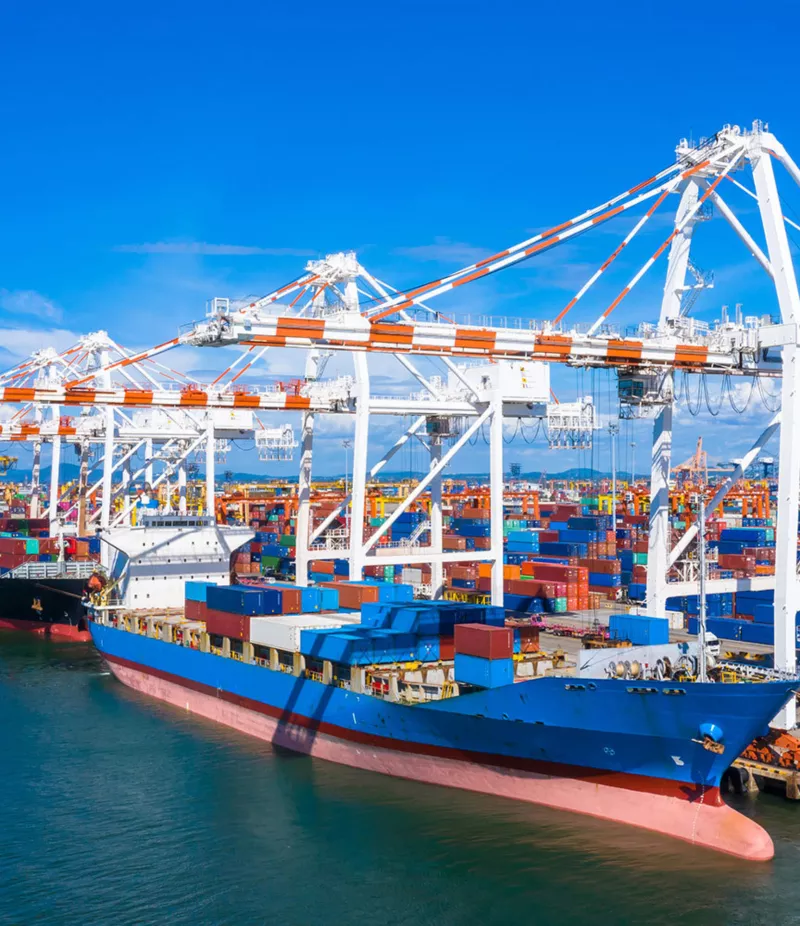 Grues portuaires
