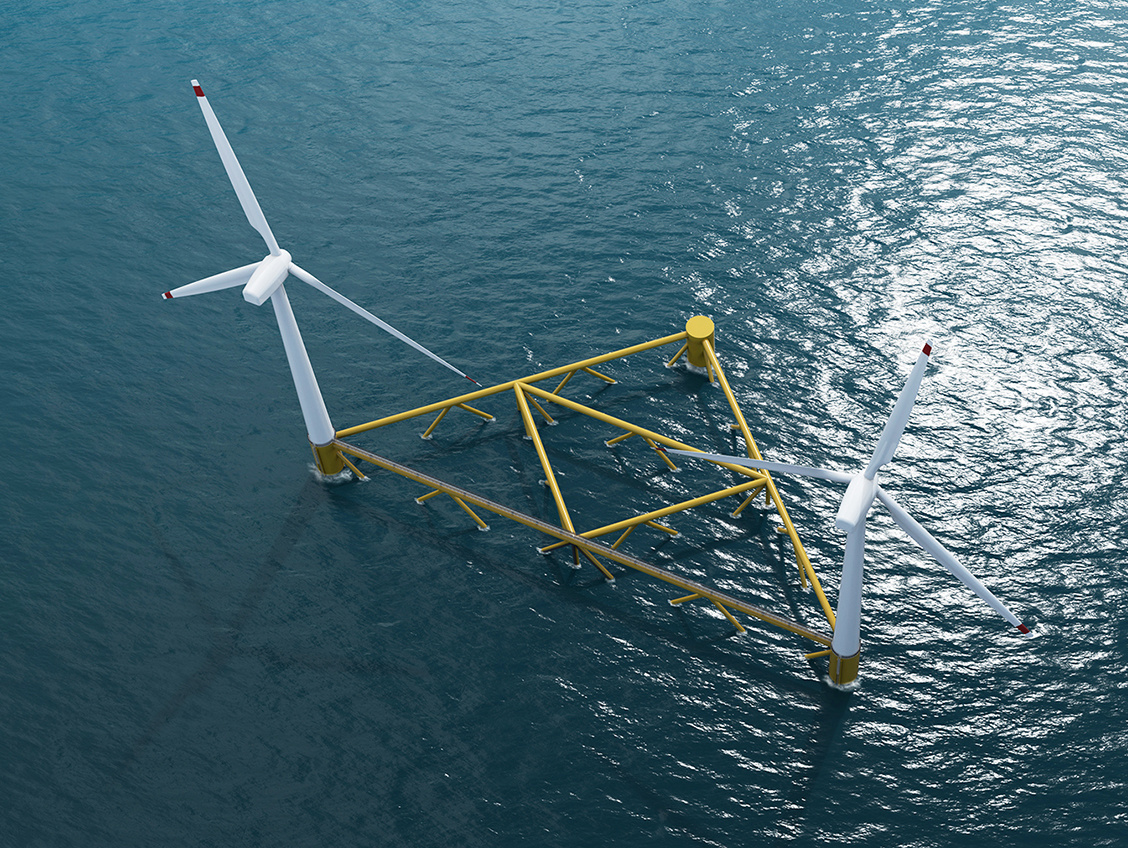 Pionnier de l'&eacute;nergie &eacute;olienne flottante de 32 MW vendu pour 1 &pound;